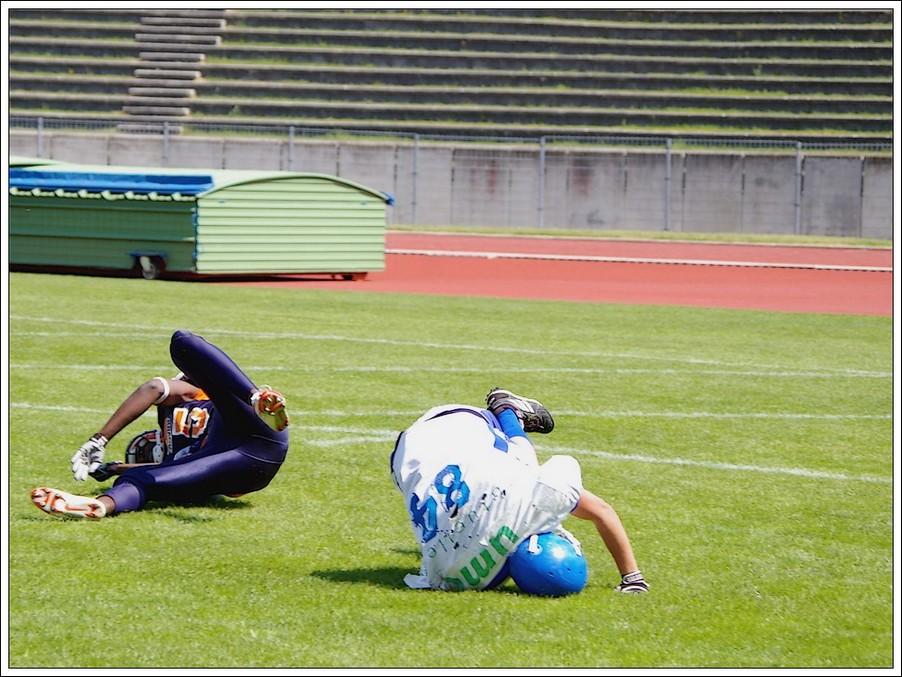 Les Corsaires vs Pygargues de Troyes: Touchdown 1 - c